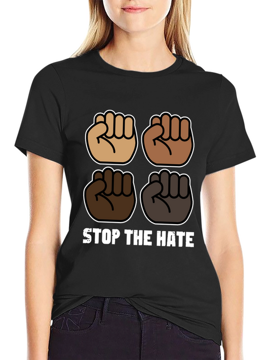Stop The Hate Graphic T-Shirt