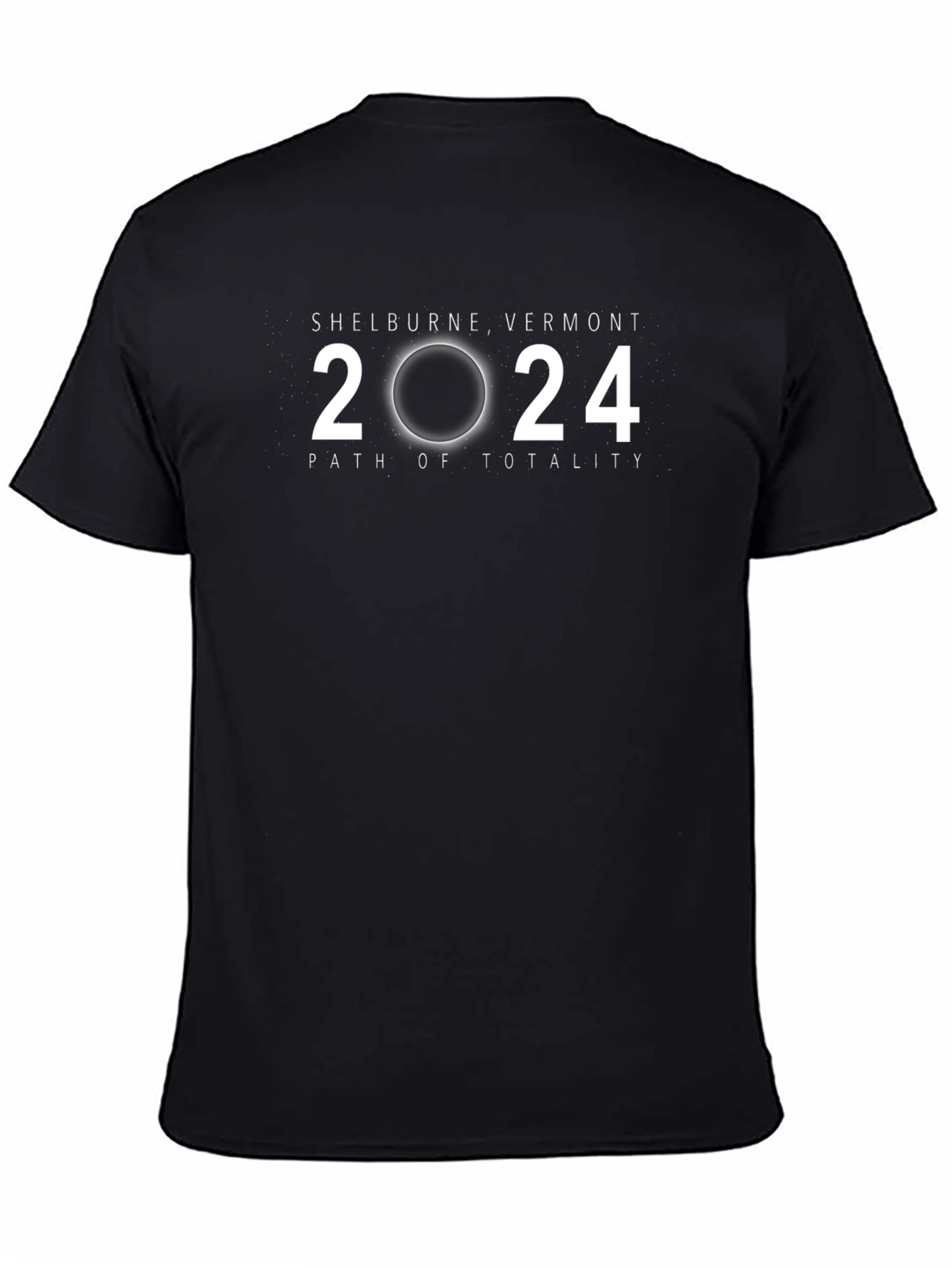 Shelburne Vermont 2024 Total Solar Eclipse T-Shirt