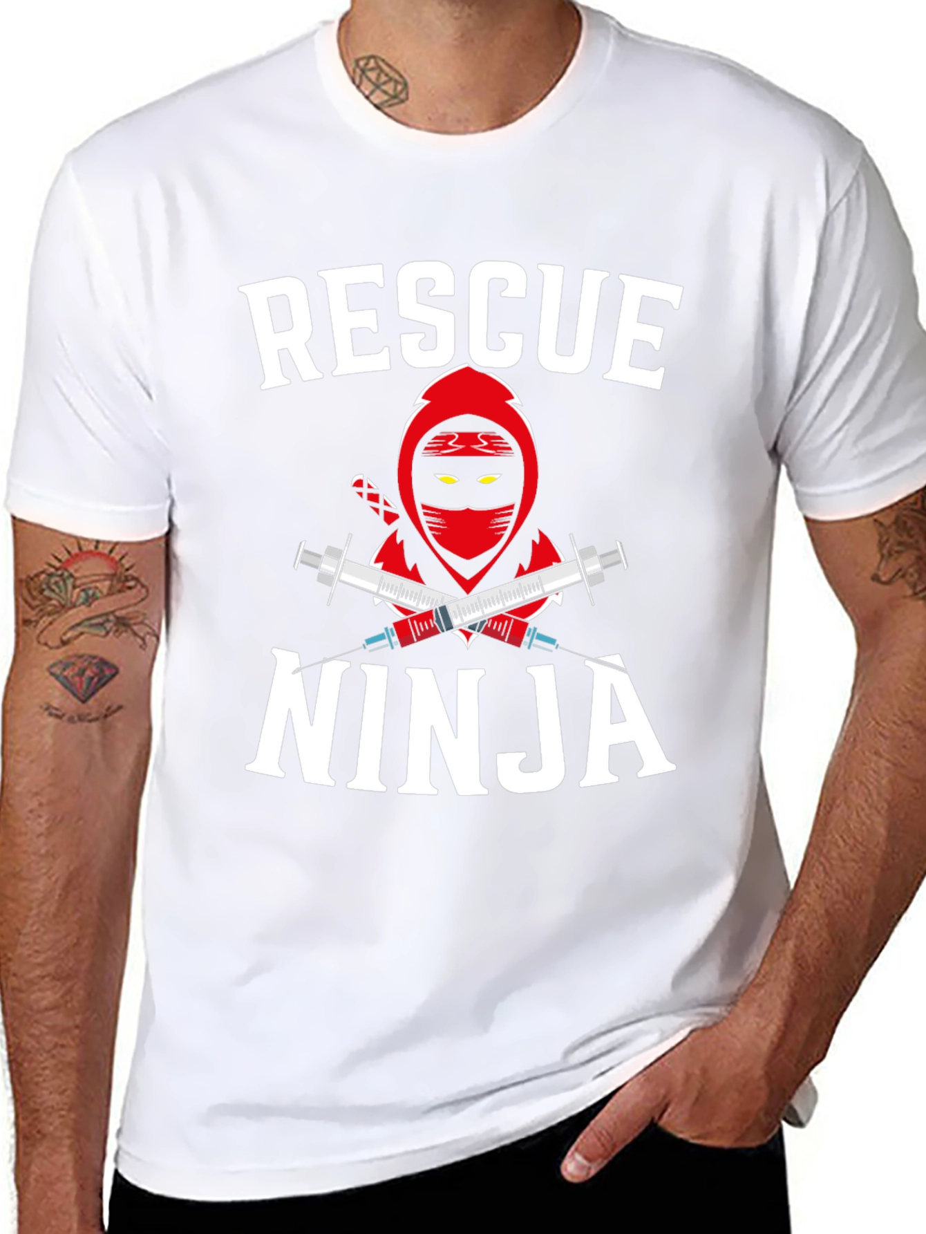 Rescue Ninja Graphic T-Shirt