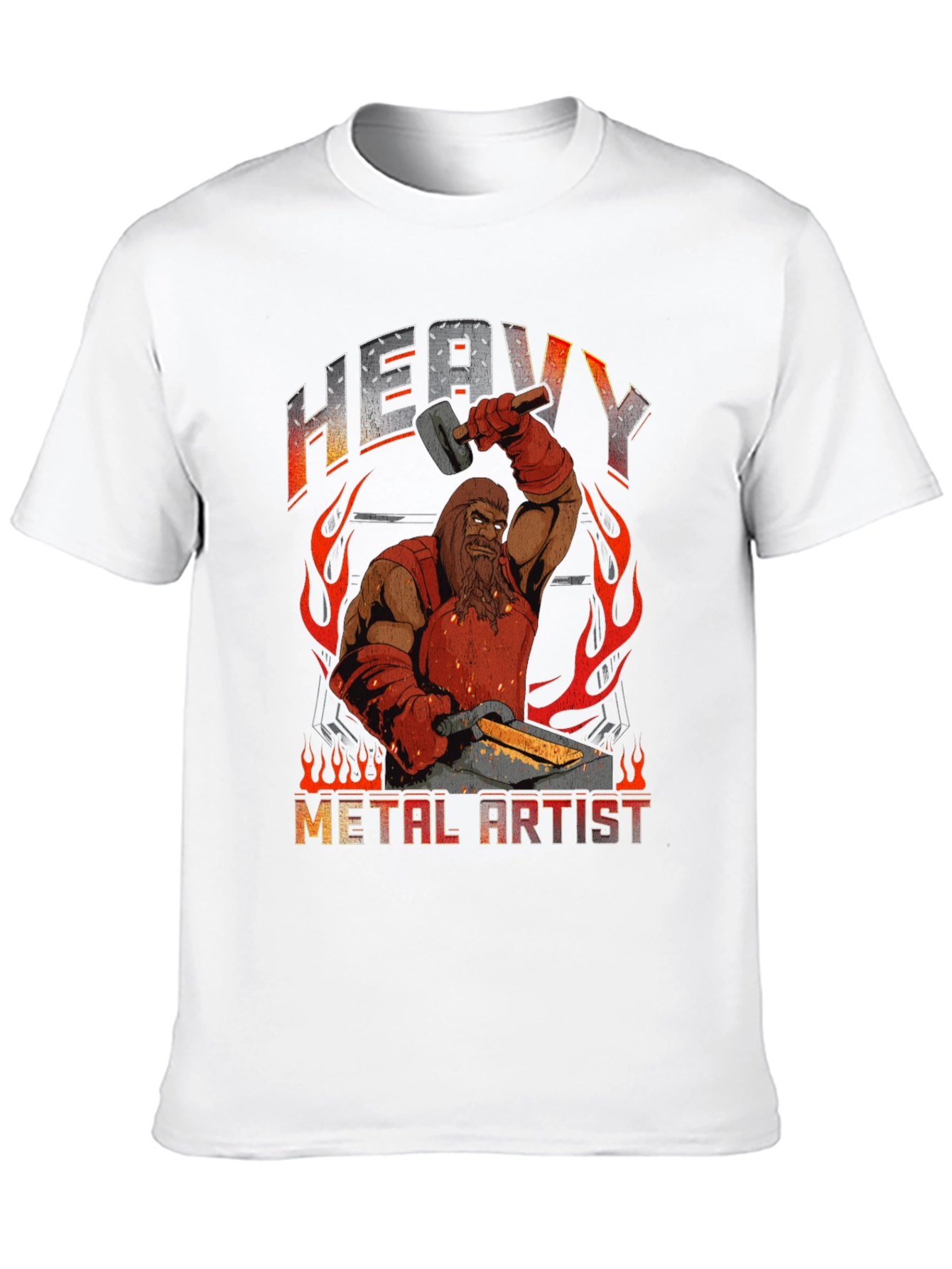 Heavy Metal Artist T-Shirt - Black