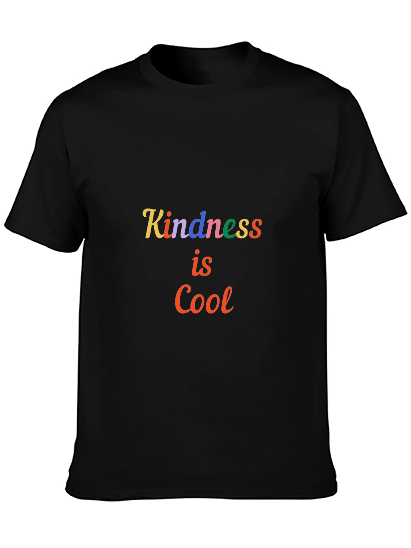 Kindness is Cool Black T-Shirt