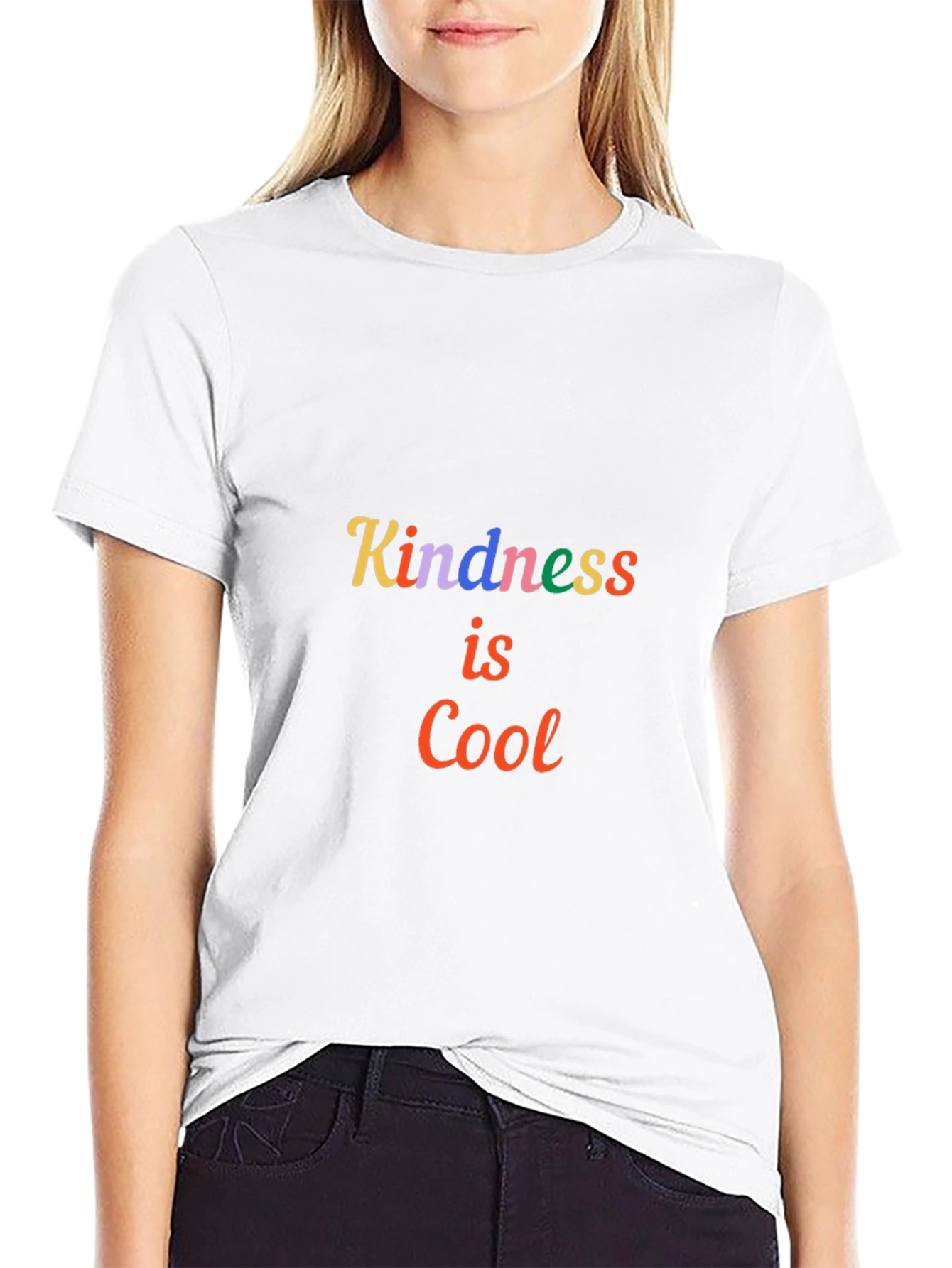 Kindness is Cool Black T-Shirt