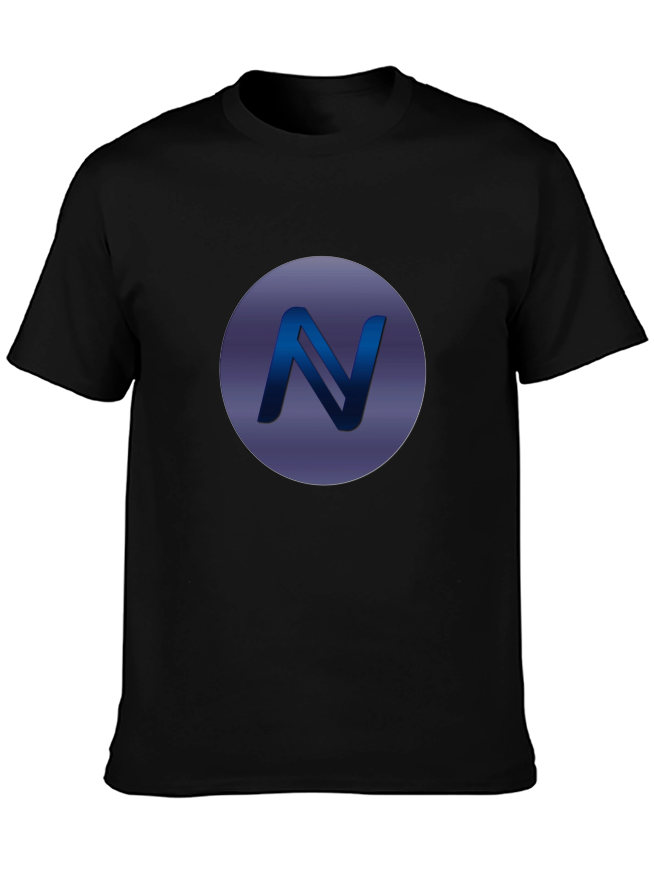 Modern N Logo Black T-Shirt