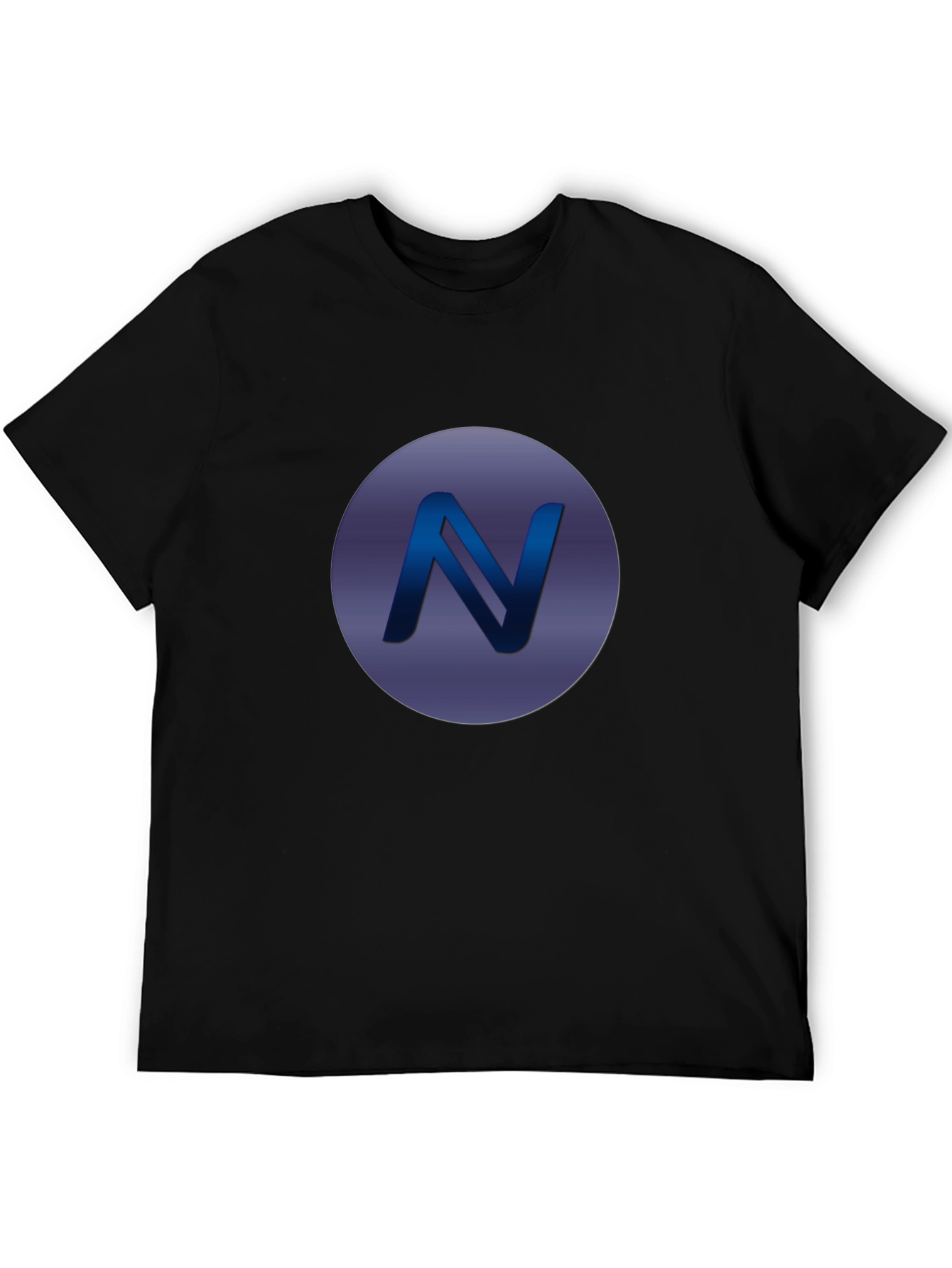 Modern N Logo Black T-Shirt