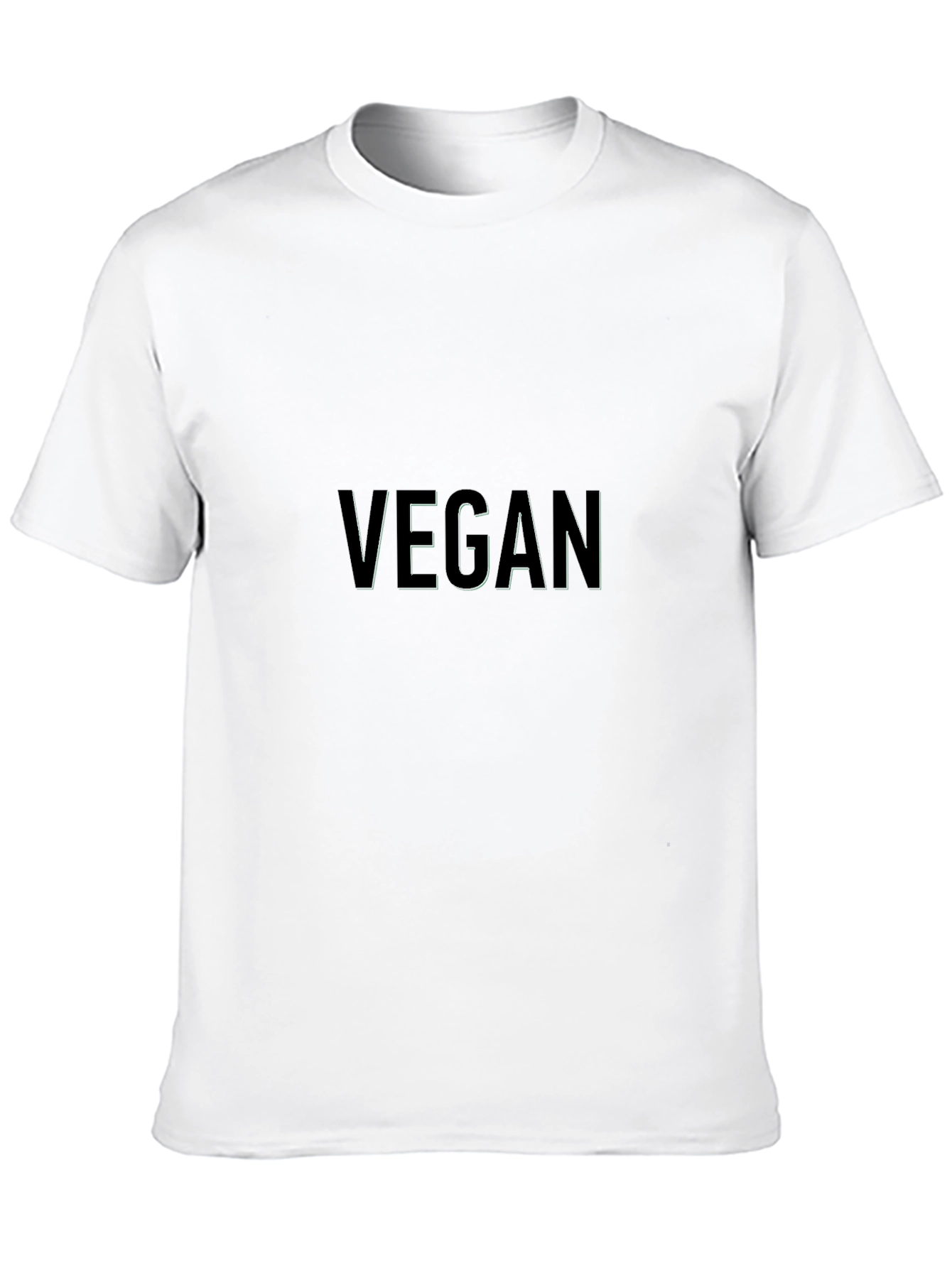Vegan Statement Tee - Black