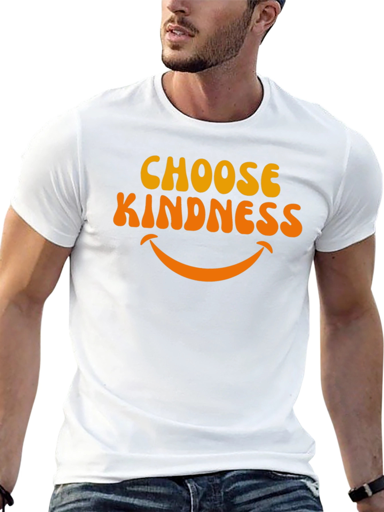 Choose Kindness T-Shirt - Smiley Face Graphic Tee