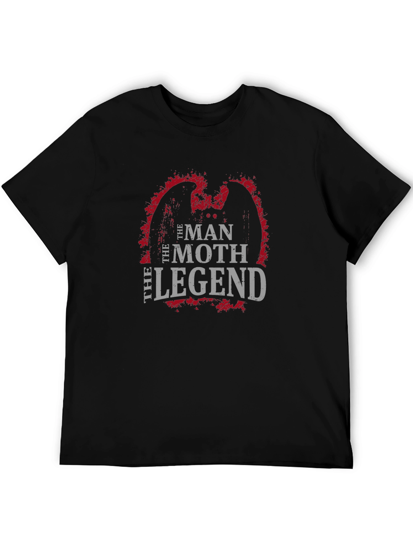 Mothman Legend Graphic T-Shirt - Black