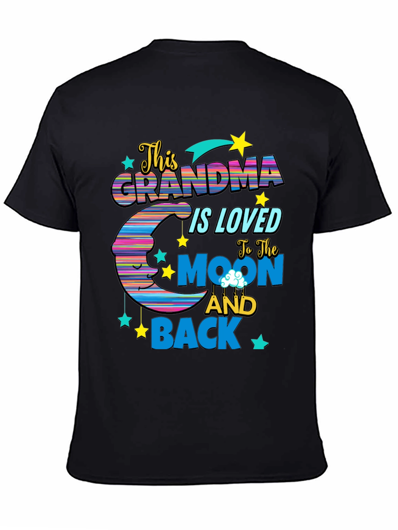 Grandma Loved to The Moon and Back T-Shirt
