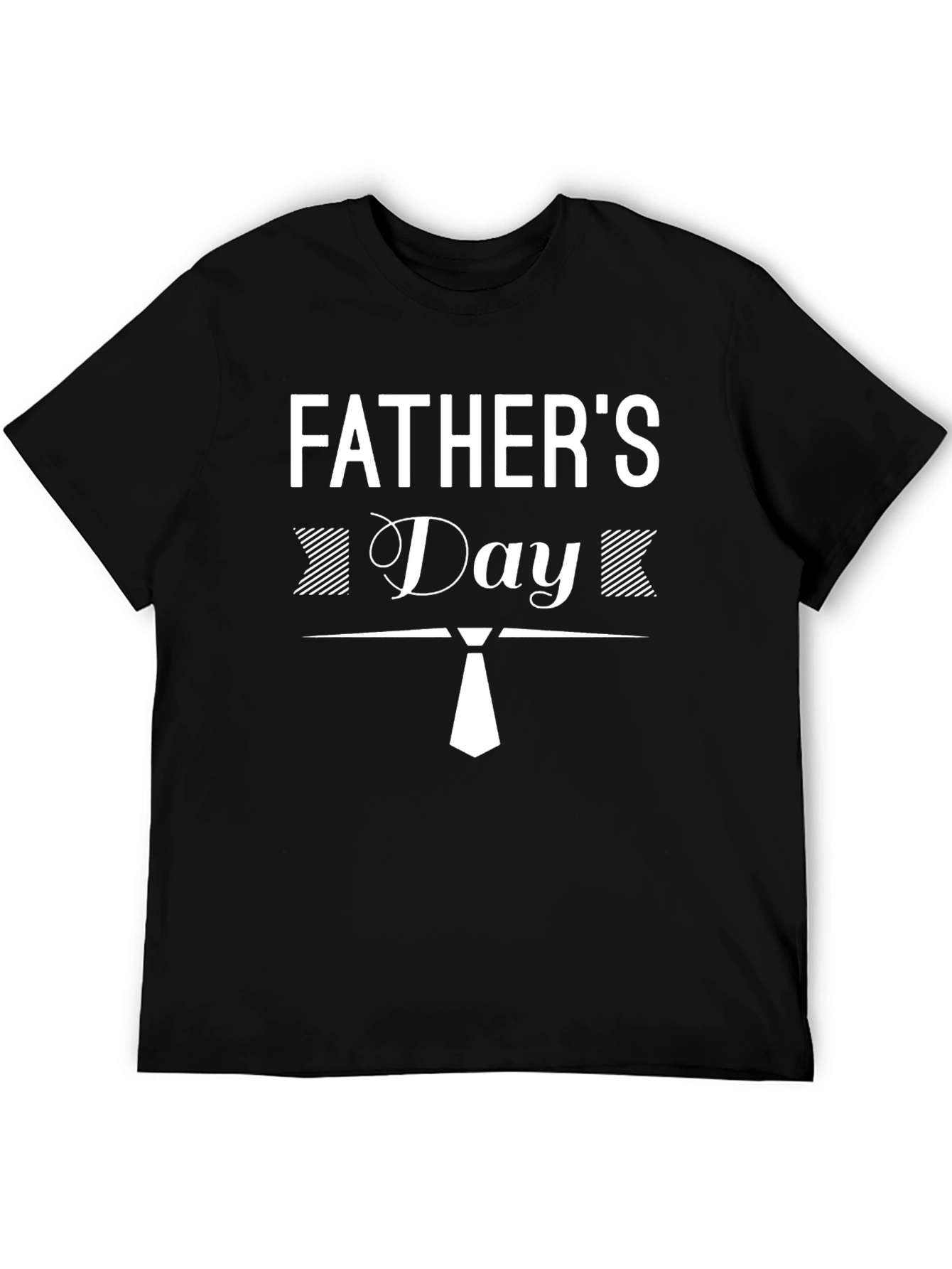 Fathers Day Graphic Tee - Stylish Black Shirt