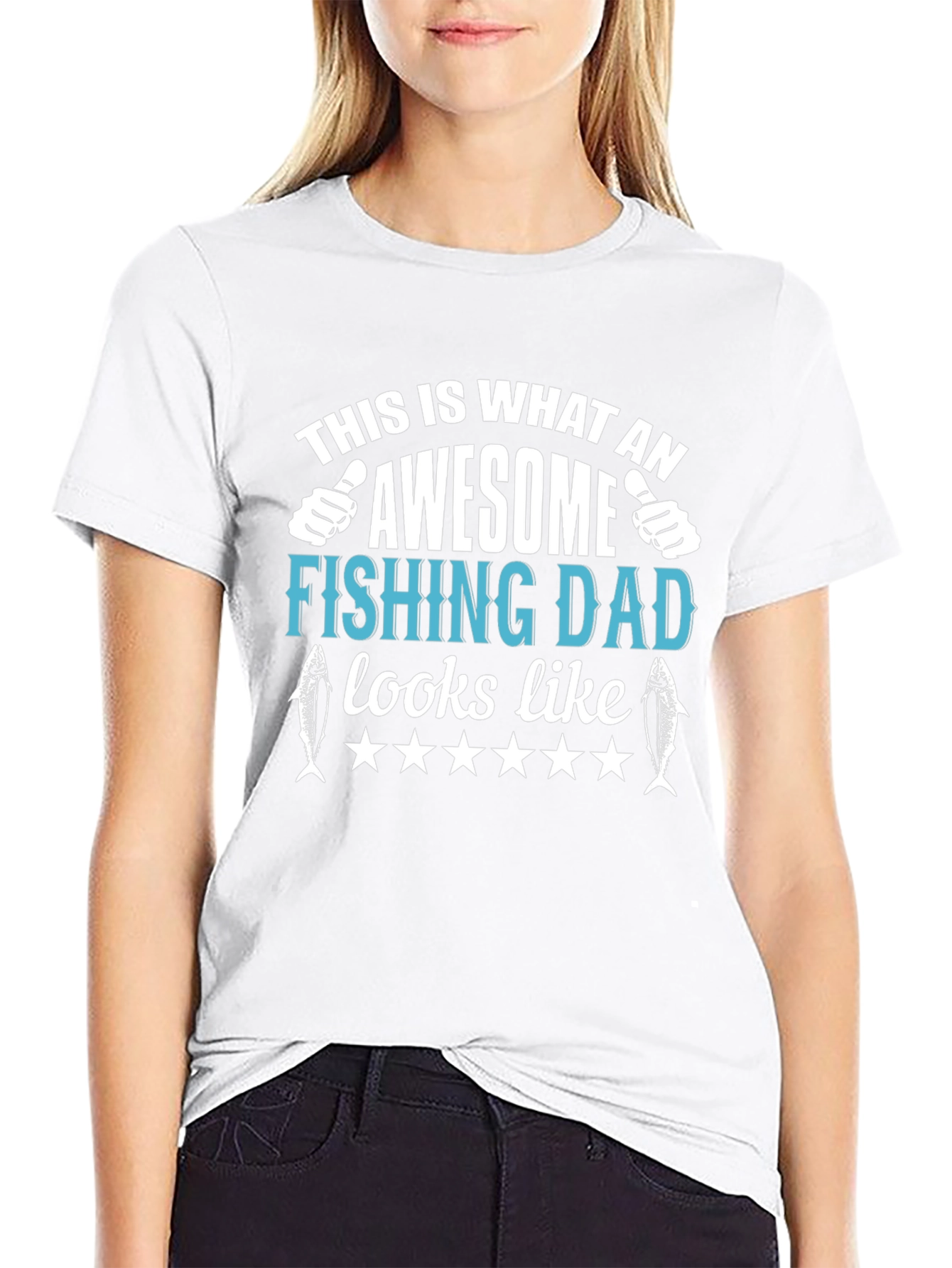 Awesome Fishing Dad T-Shirt