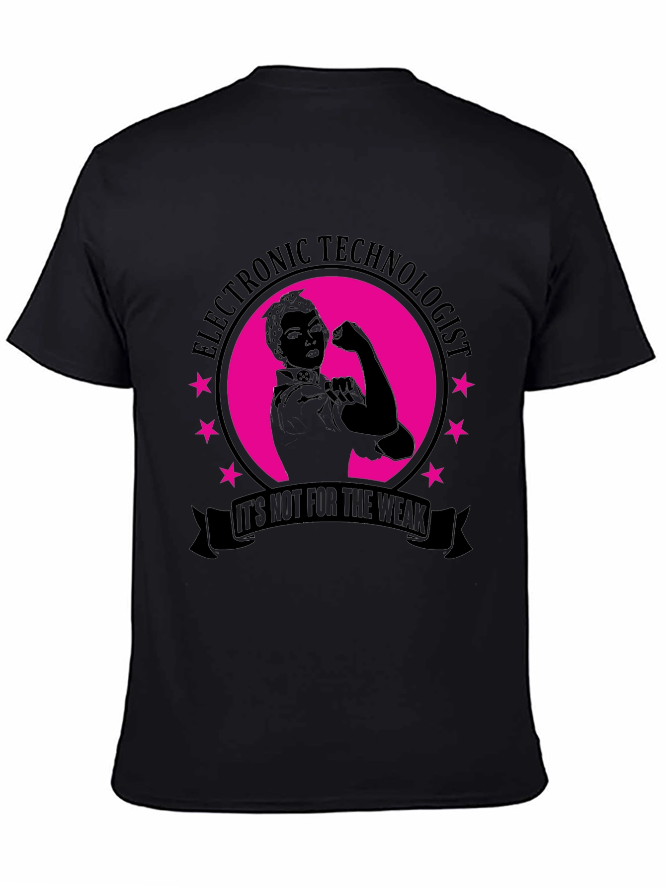 Electronic Technologist T-Shirt - Rosie Riveter Style