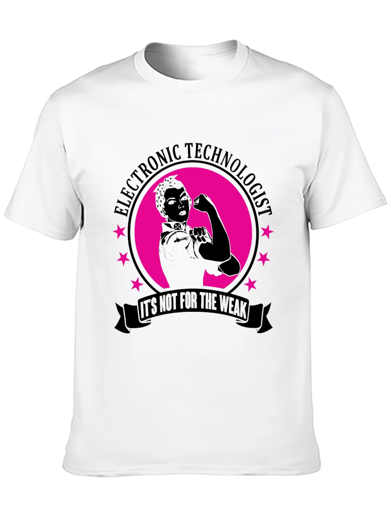 Electronic Technologist T-Shirt - Rosie Riveter Style
