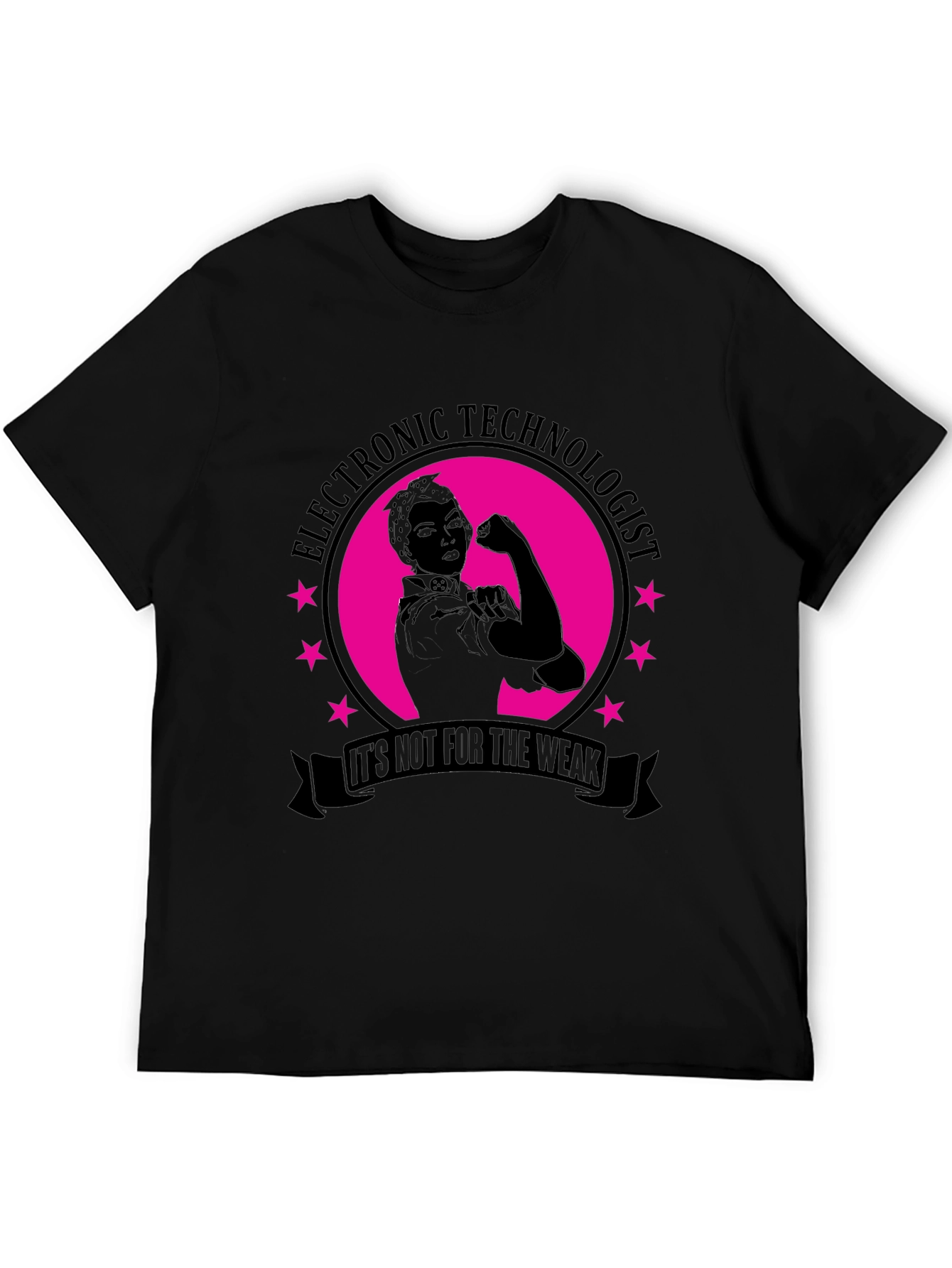Electronic Technologist T-Shirt - Rosie Riveter Style