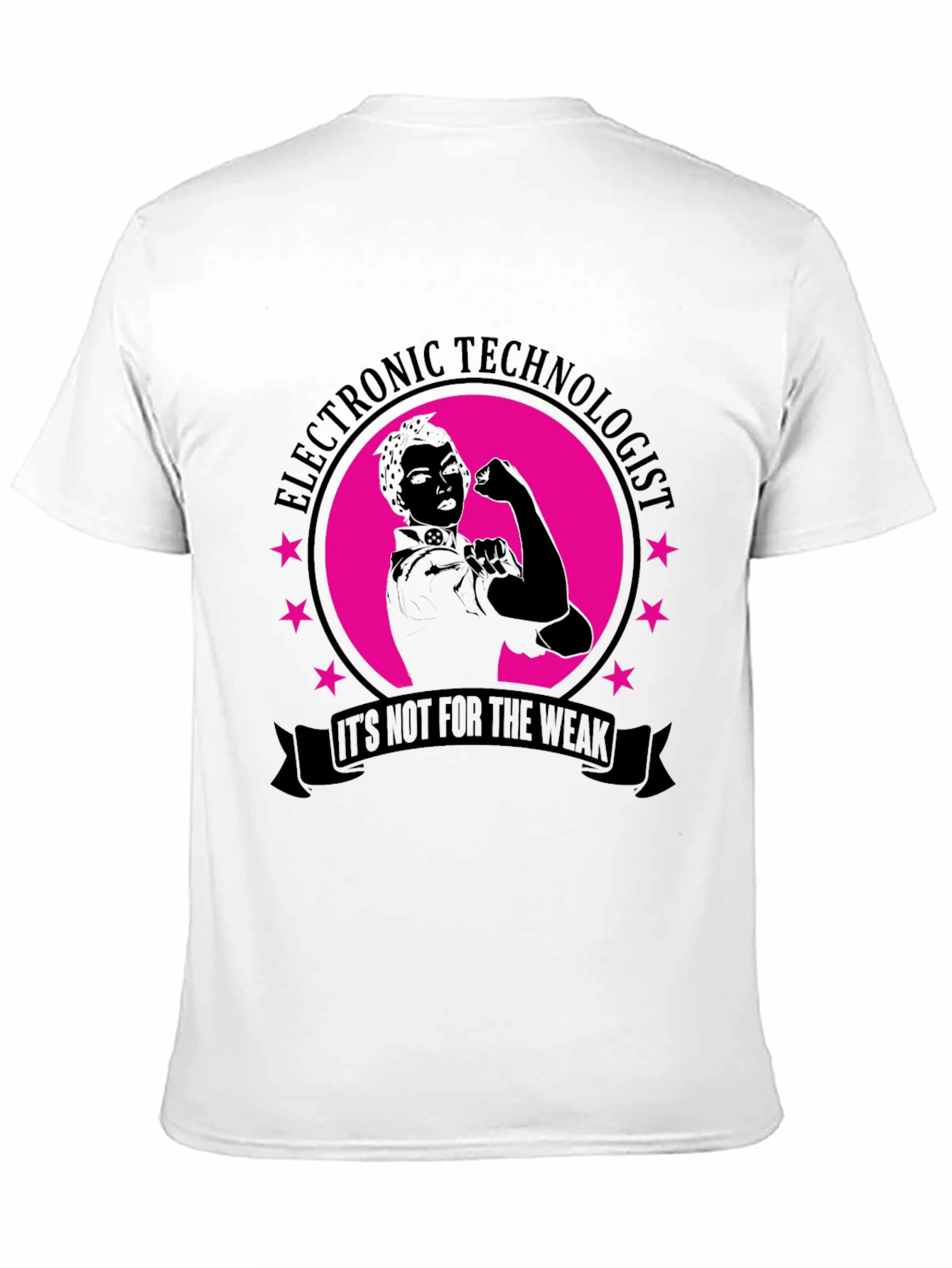 Electronic Technologist T-Shirt - Rosie Riveter Style