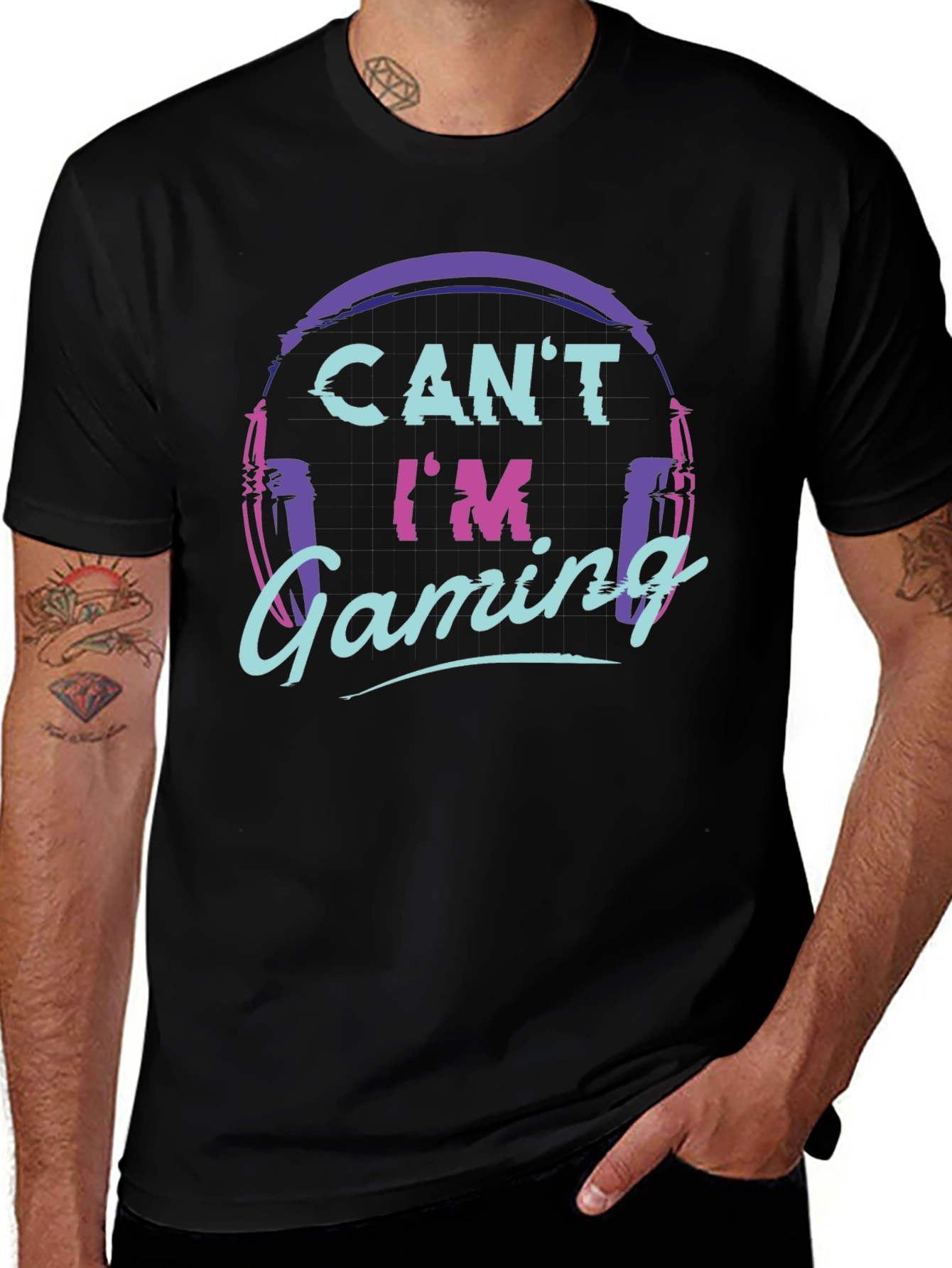Cant Im Gaming T-Shirt