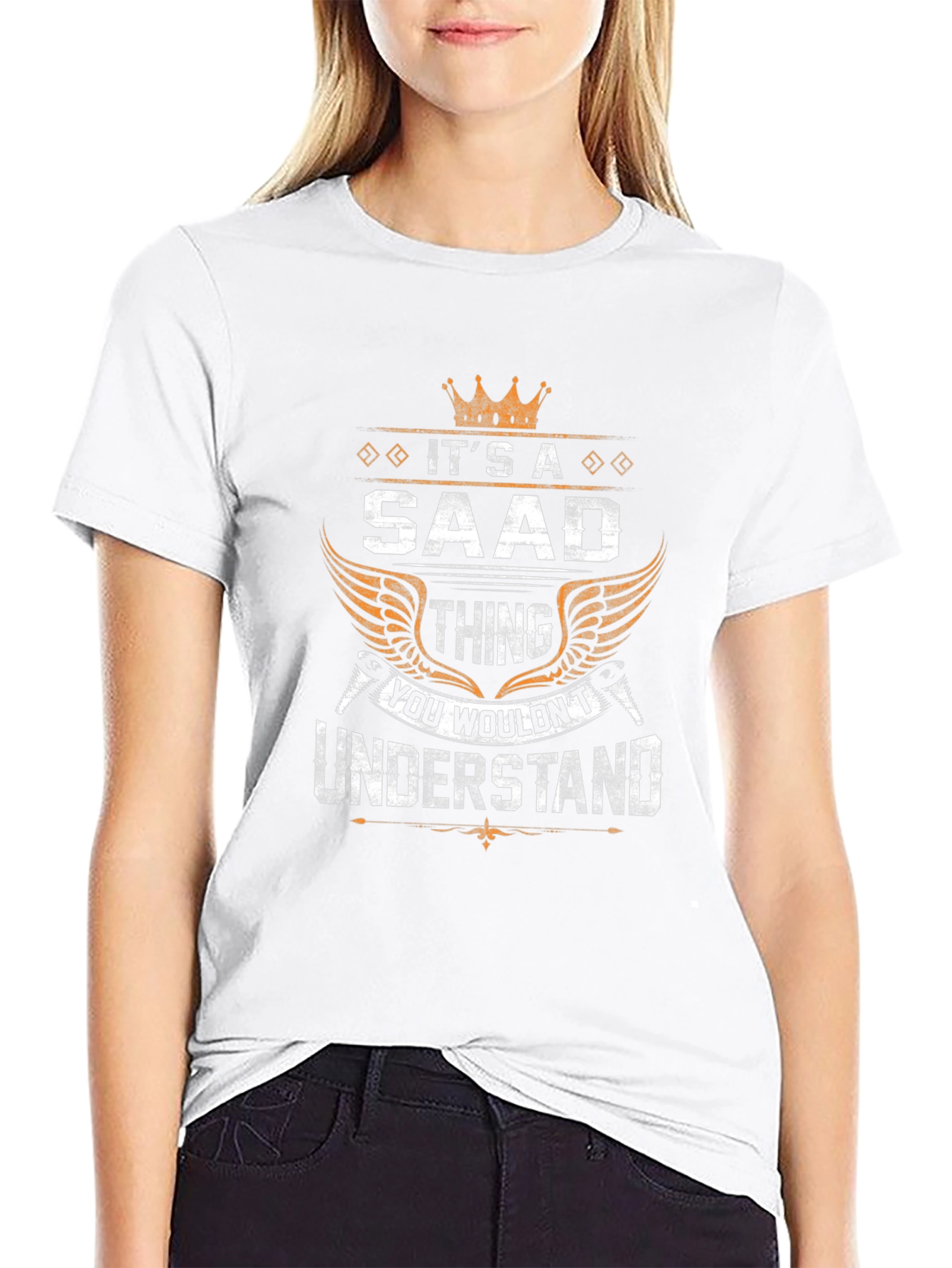 Its a SAAD Thing T-Shirt - Unique Name Tee
