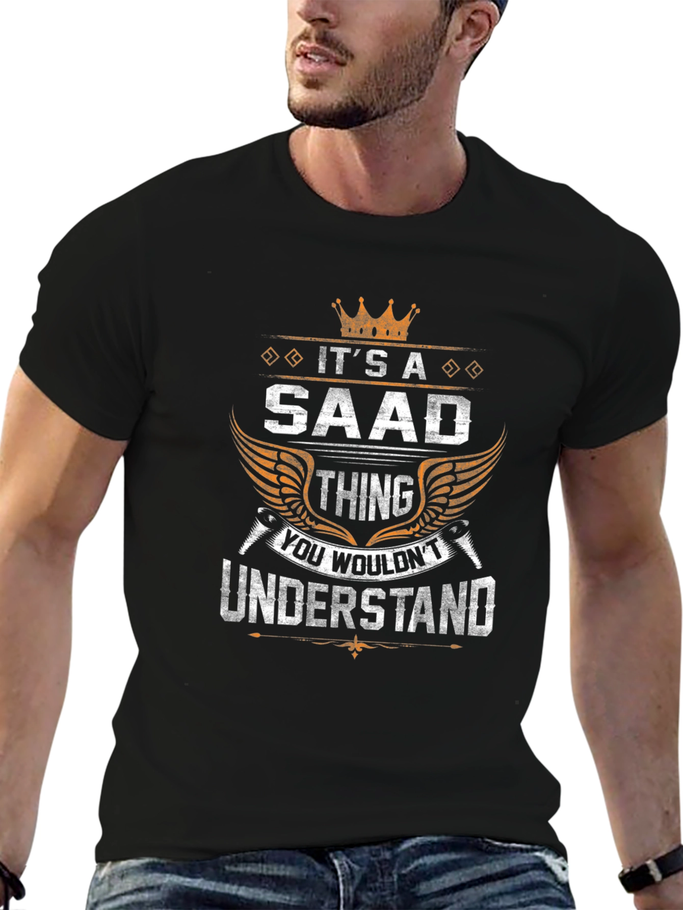 Its a SAAD Thing T-Shirt - Unique Name Tee