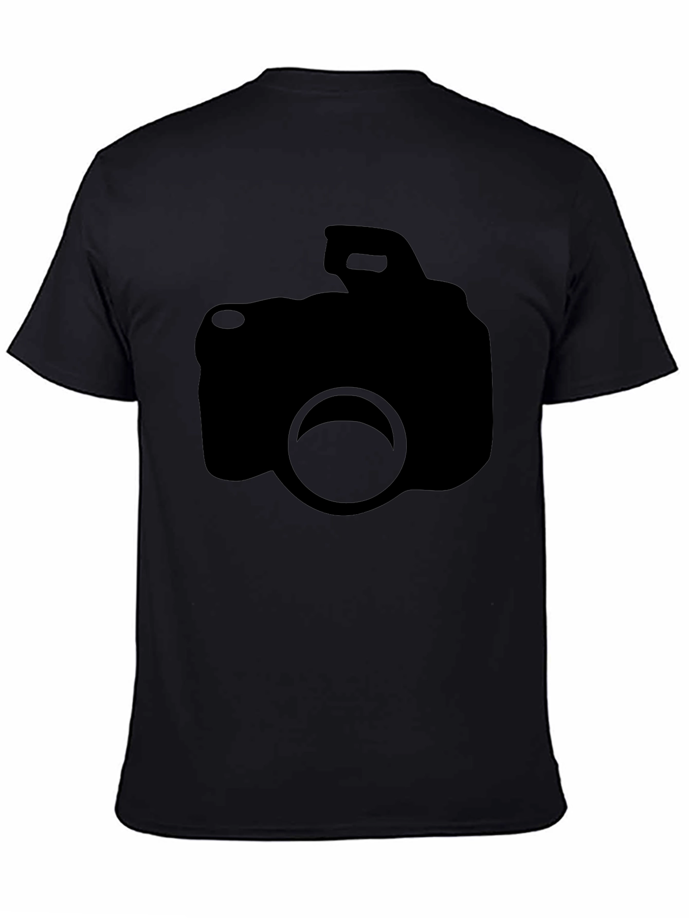Camera Graphic Black T-Shirt