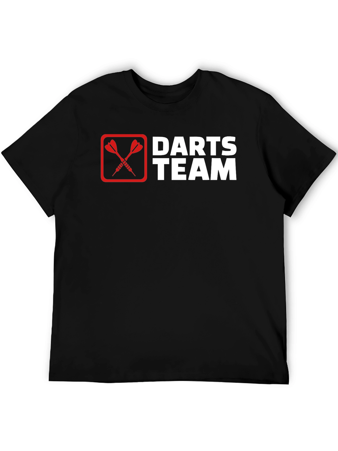 Darts Team Graphic T-Shirt - Black