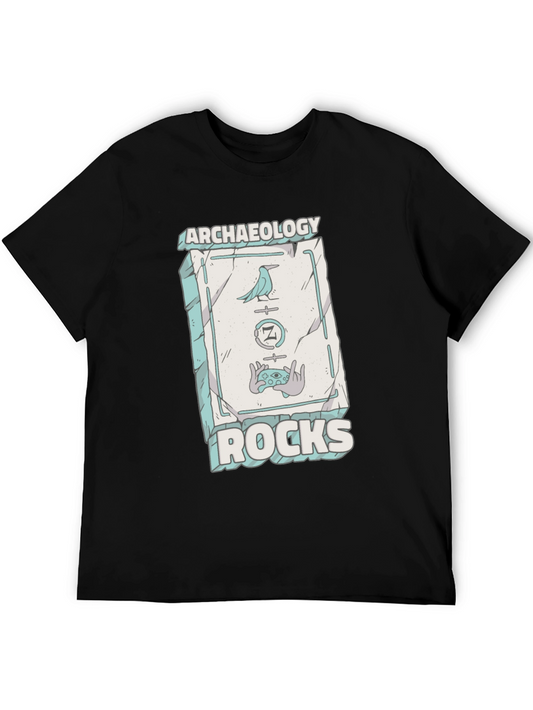 Archaeology Rocks Graphic Tee -  Unique Print