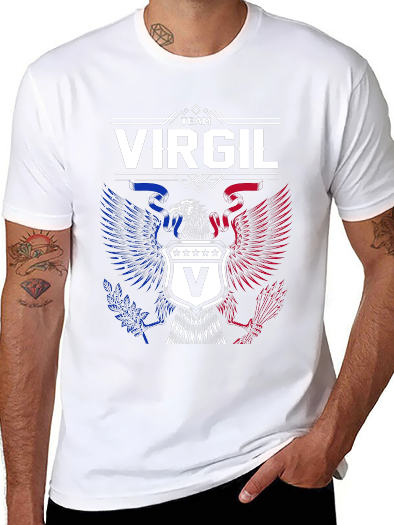 Team Virgil Eagle Graphic Tee