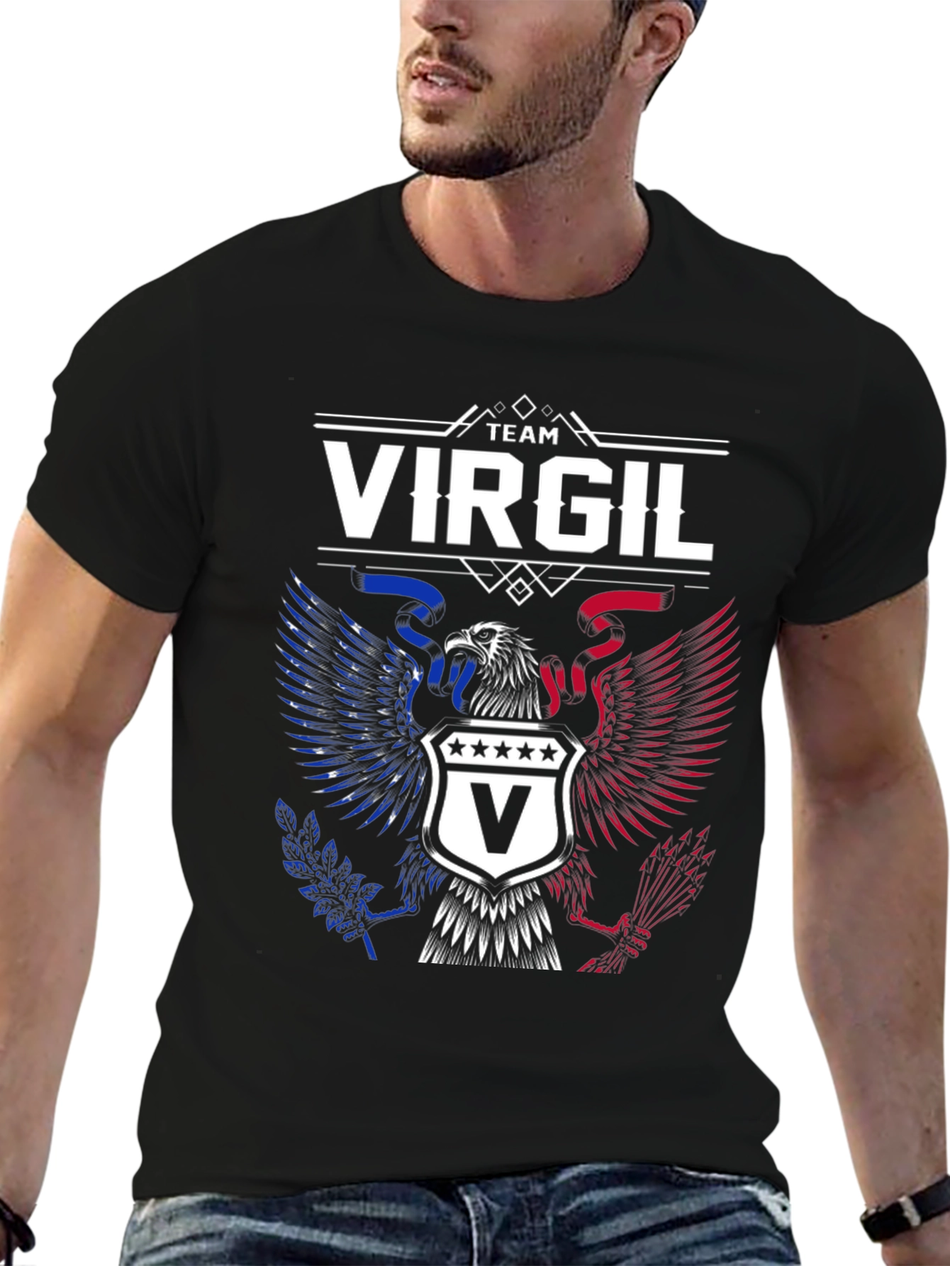 Team Virgil Eagle Graphic Tee