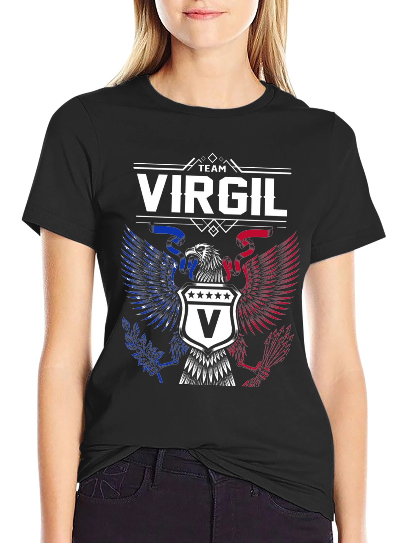 Team Virgil Eagle Graphic Tee