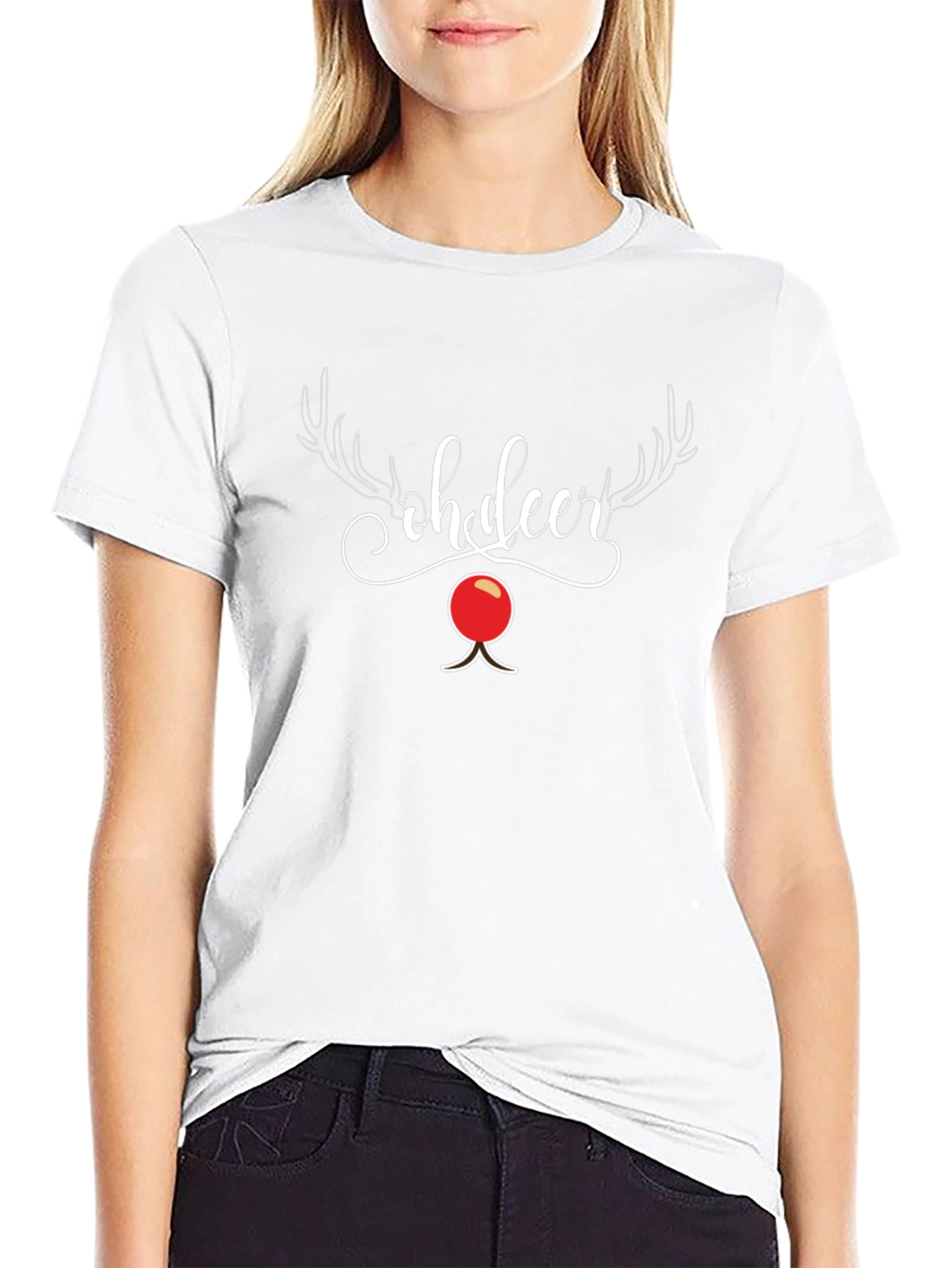 Oh Deer! Christmas Graphic Tee