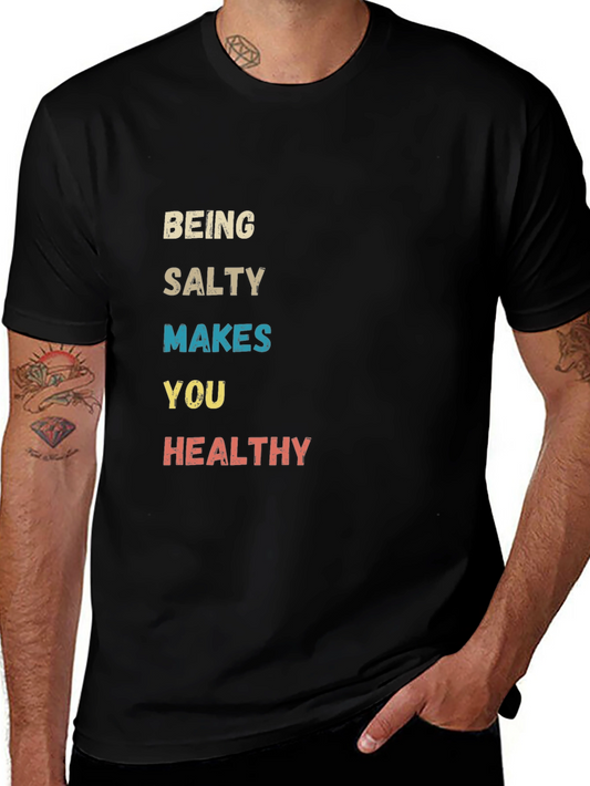 Salty Makes You Healthy Graphic Tee