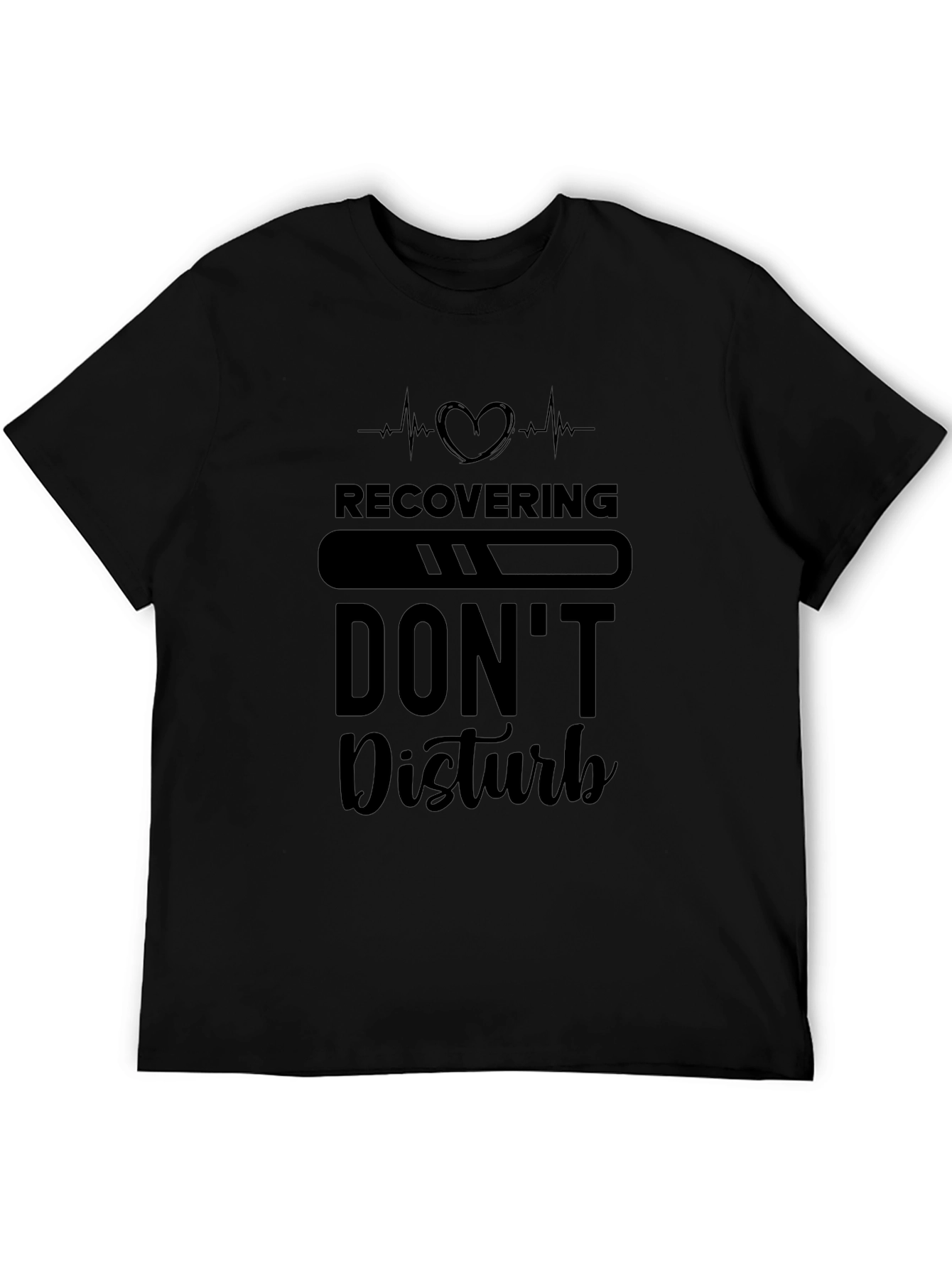 Recovering Dont Disturb Graphic Tee
