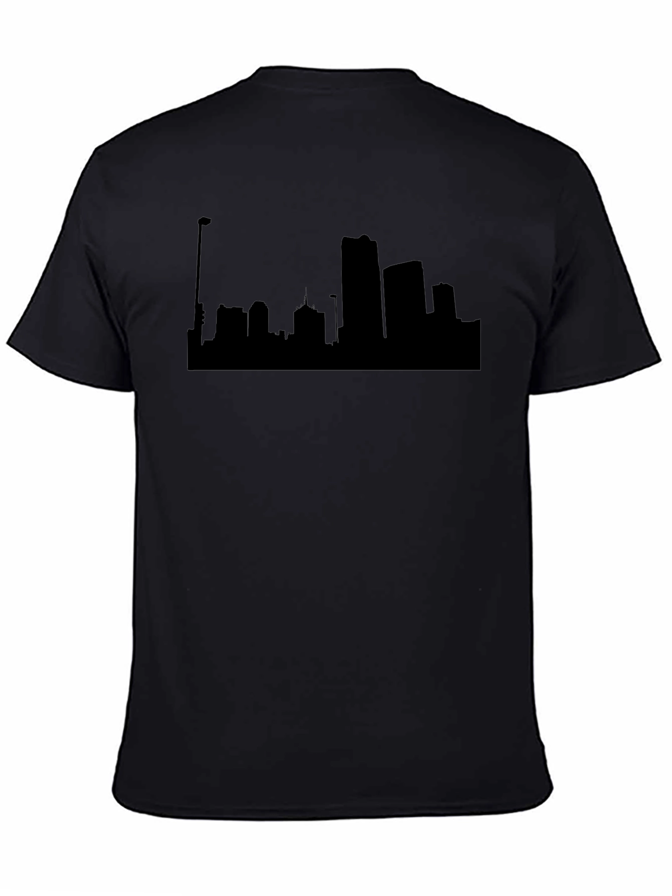 Urban Silhouette Black T-Shirt