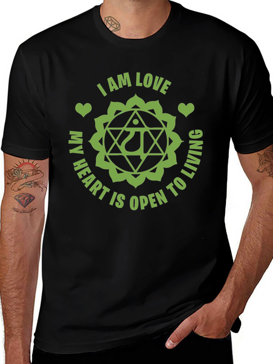 I AM LOVE Heart Chakra Graphic Tee