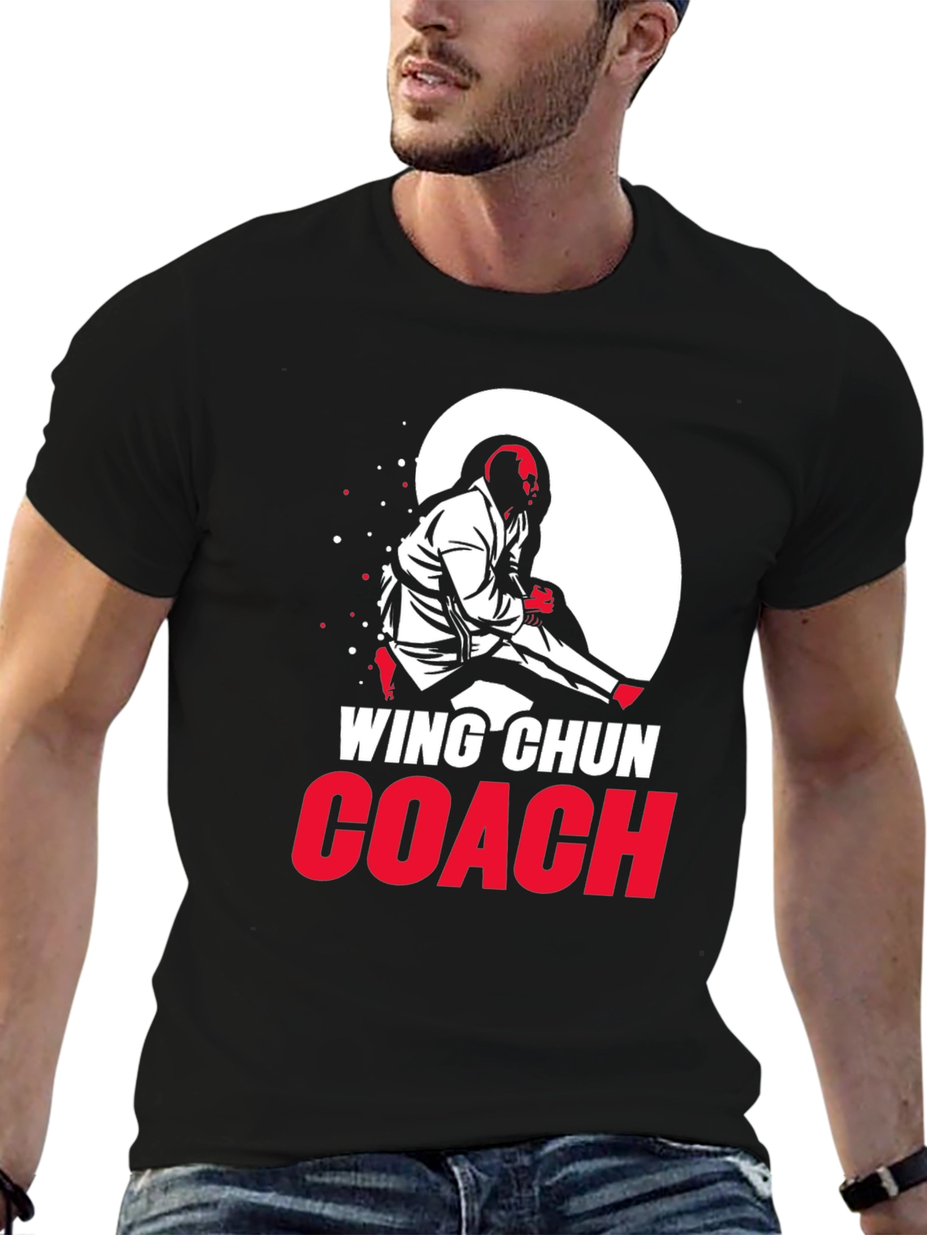 Wing Chun Coach T-Shirt - Martial Arts Training Tee