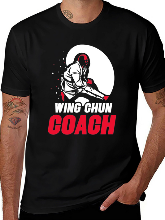 Wing Chun Coach T-Shirt - Martial Arts Training Tee