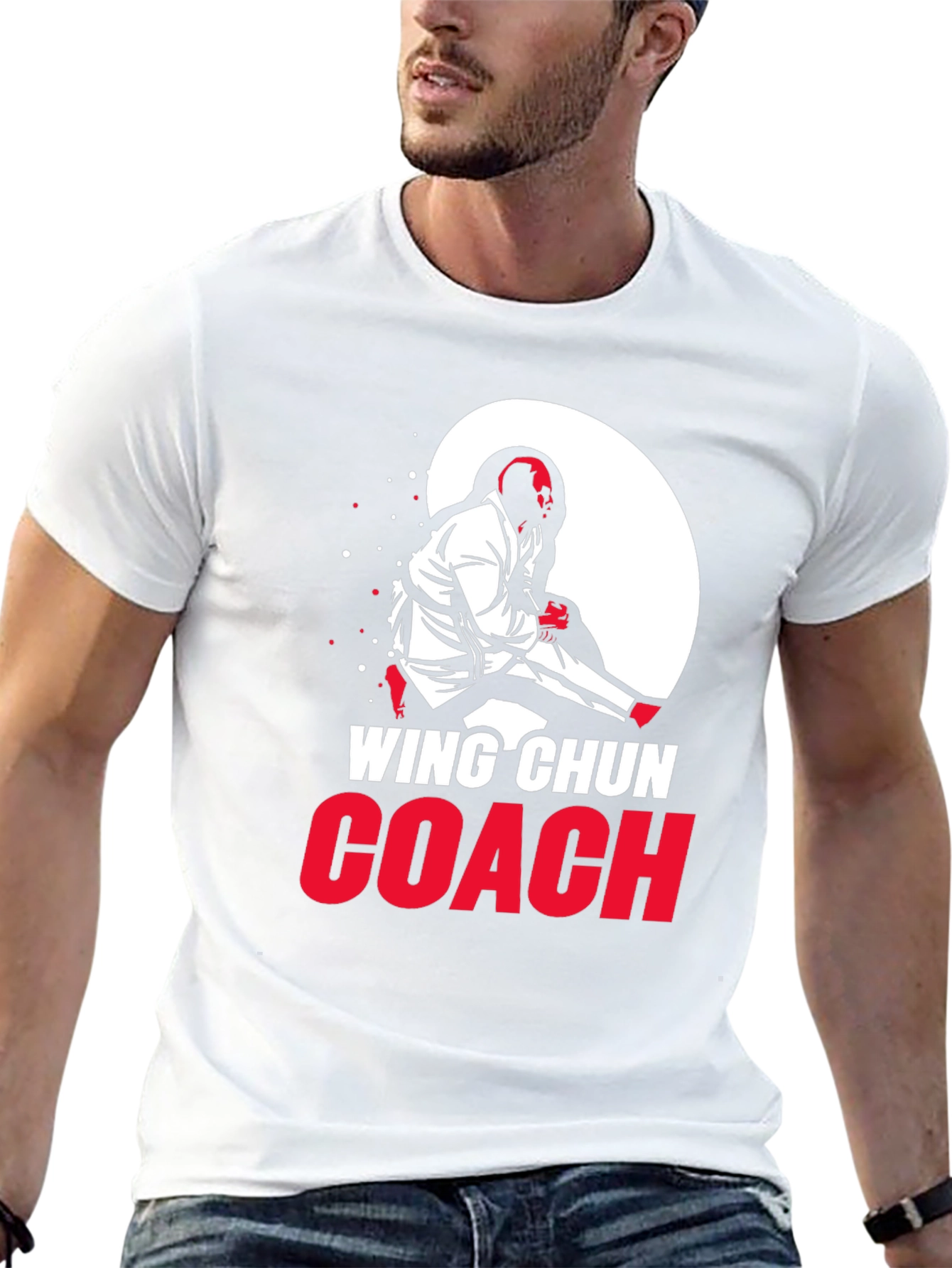 Wing Chun Coach T-Shirt - Martial Arts Training Tee