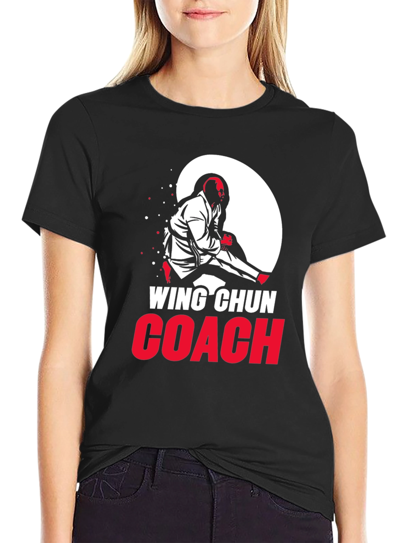 Wing Chun Coach T-Shirt - Martial Arts Training Tee