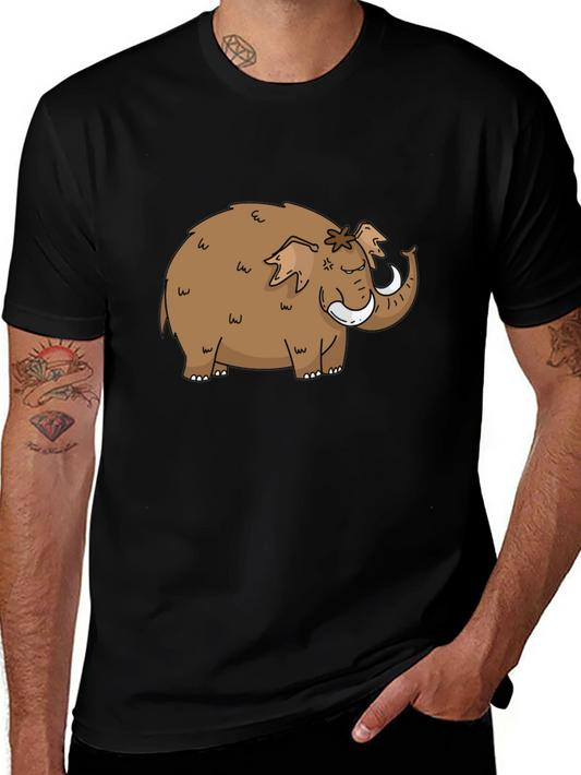 Mammoth Graphic Tee - Black Cotton T-Shirt