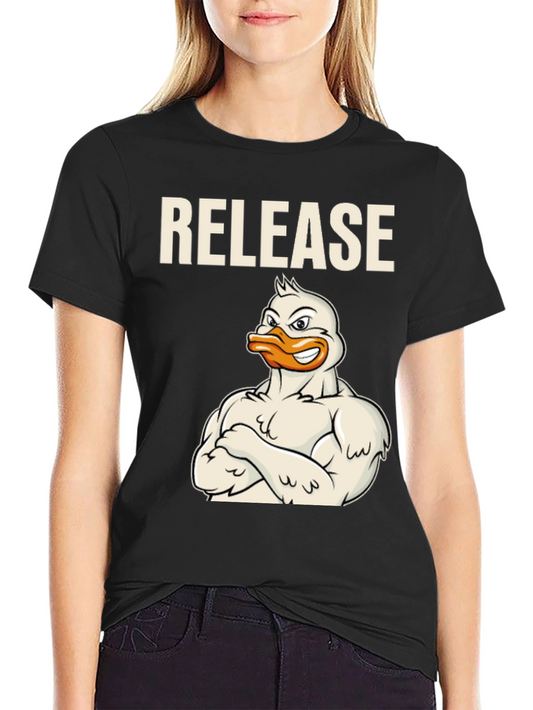 Release Duck T-Shirt - Funny Workout Tee
