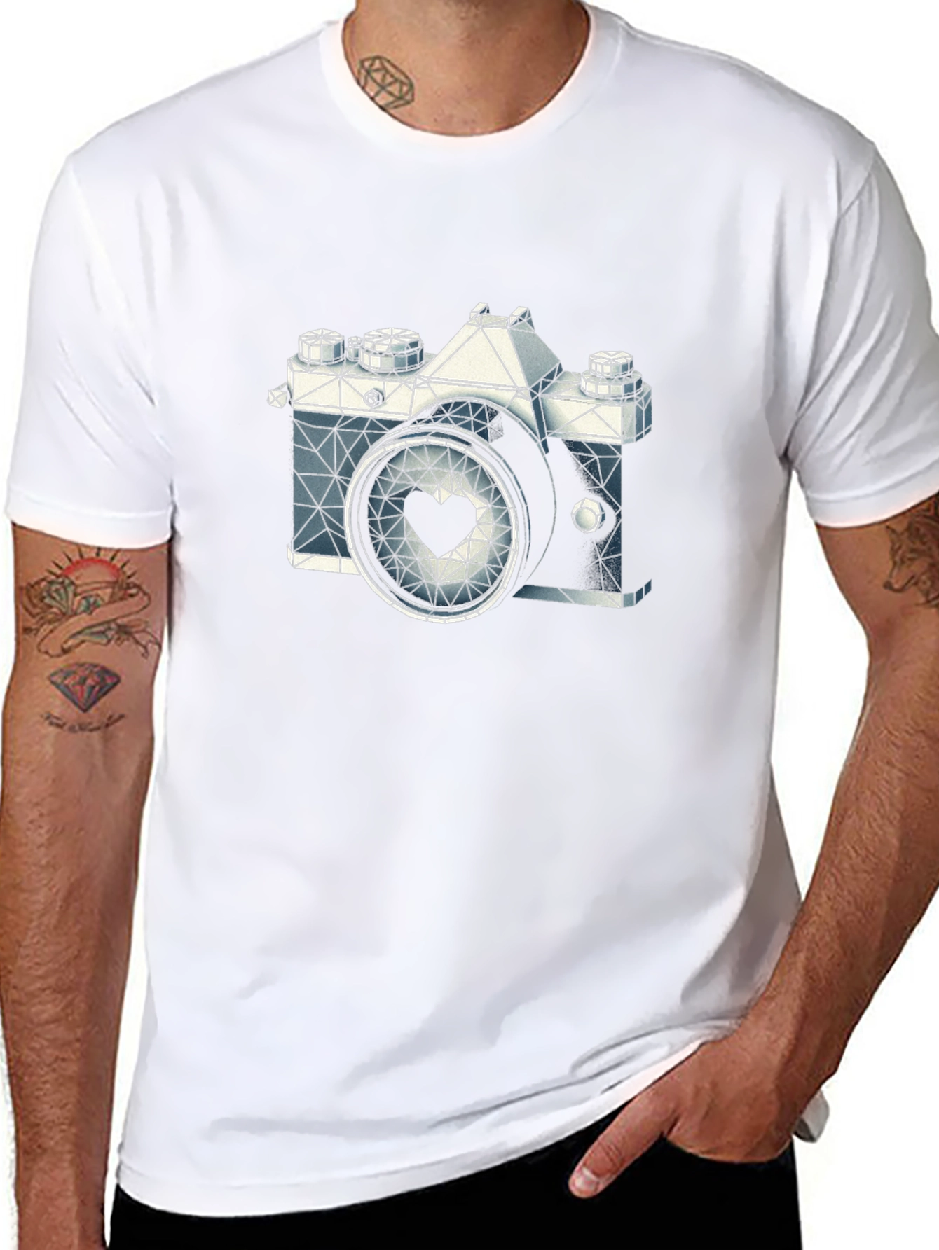 Retro Camera Graphic Tee - Photography Lover