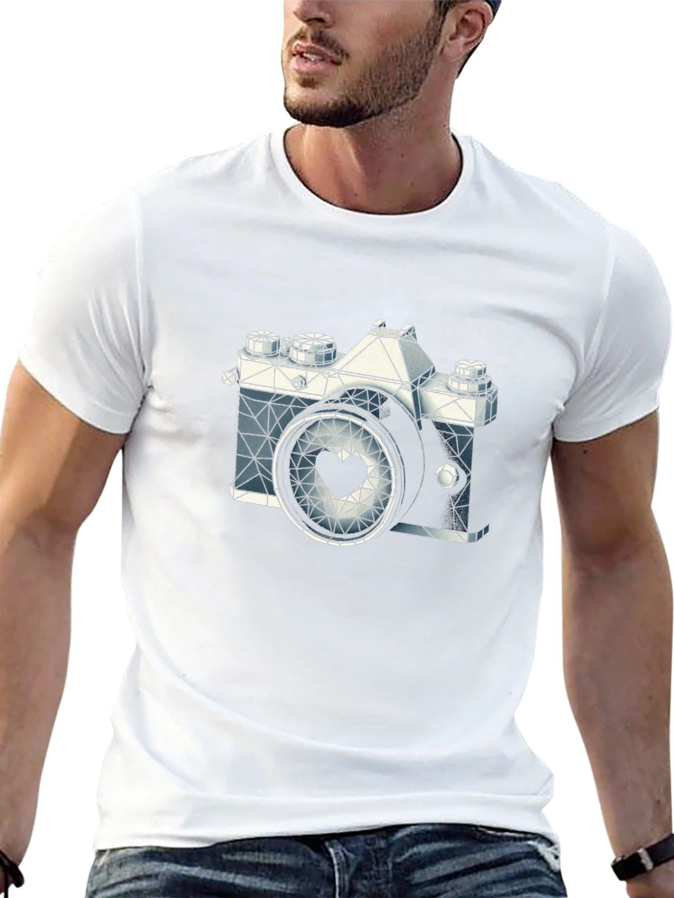 Retro Camera Graphic Tee - Photography Lover
