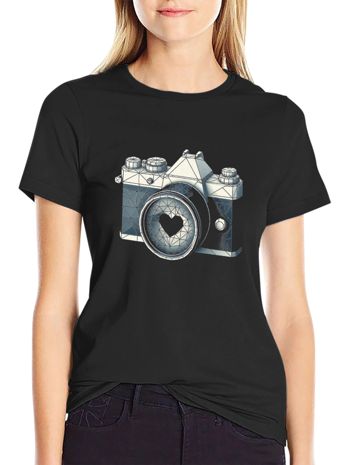 Retro Camera Graphic Tee - Photography Lover