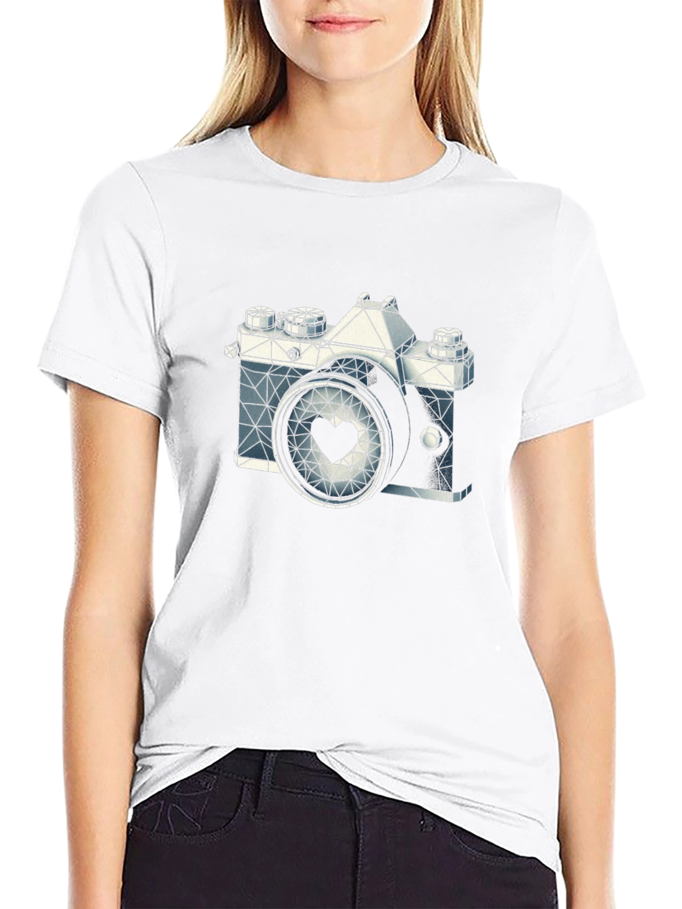 Retro Camera Graphic Tee - Photography Lover