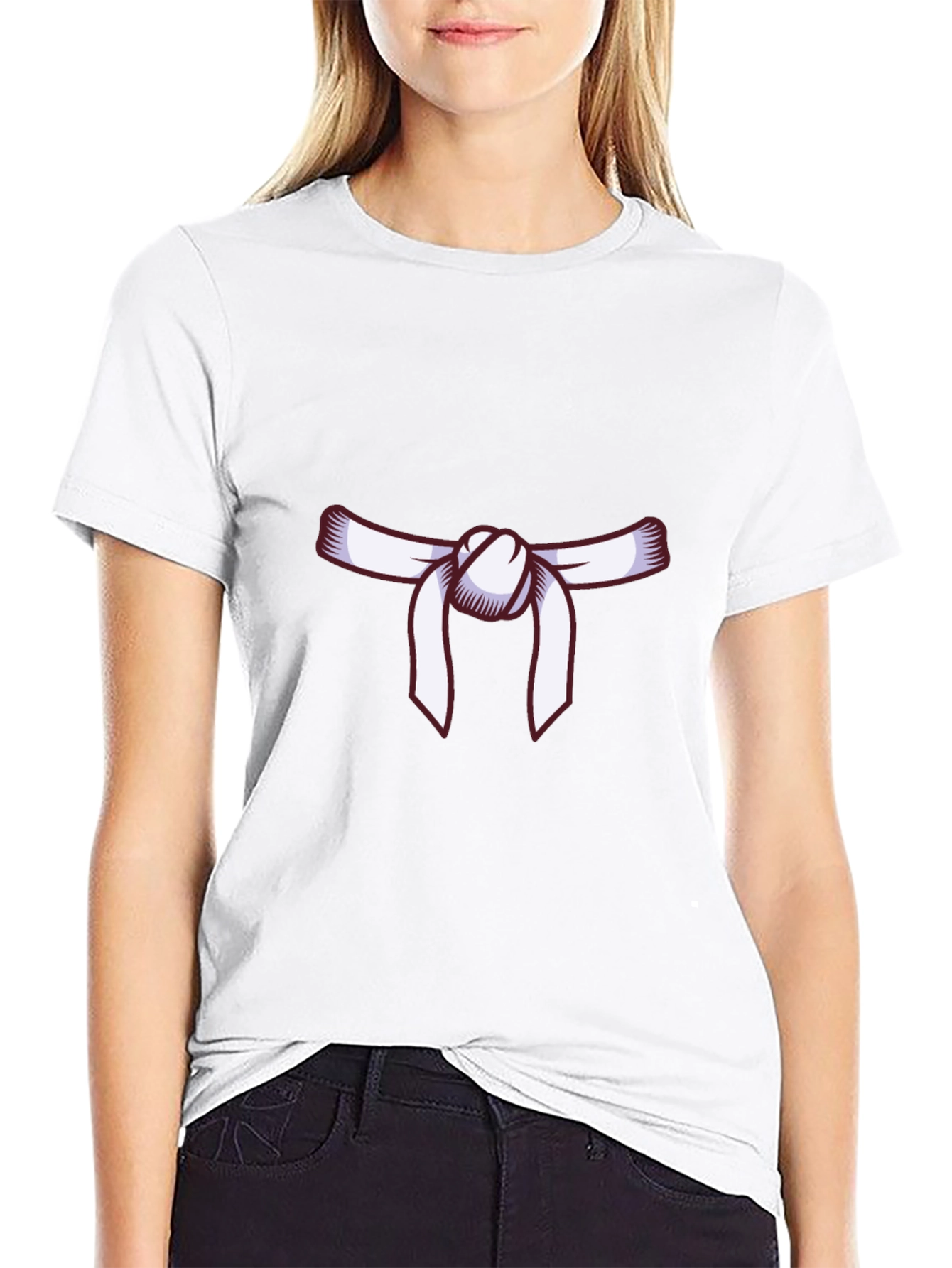 Karate Belt Graphic Tee - Martial Arts Style
