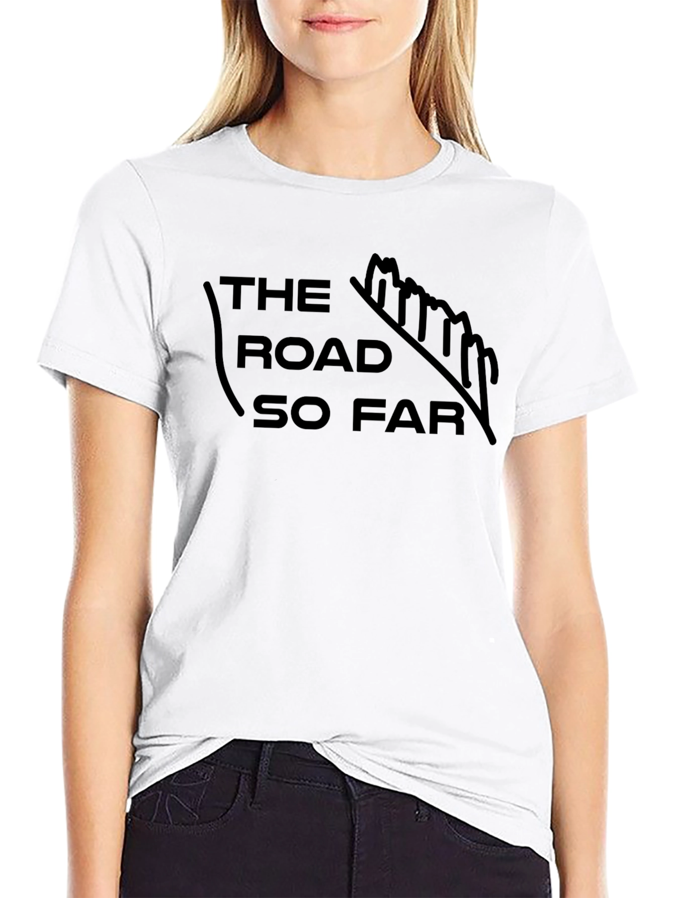 The Road So Far Black T-Shirt