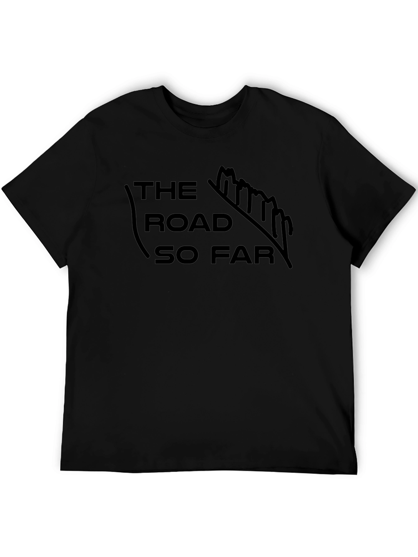 The Road So Far Black T-Shirt