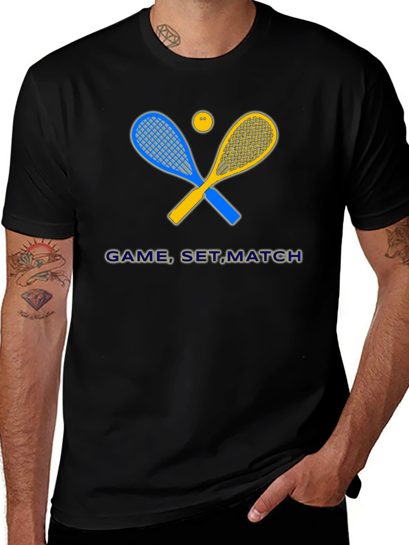 Game Set Match Graphic T-Shirt