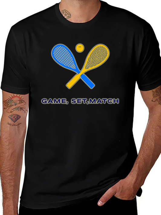 Game Set Match Graphic T-Shirt