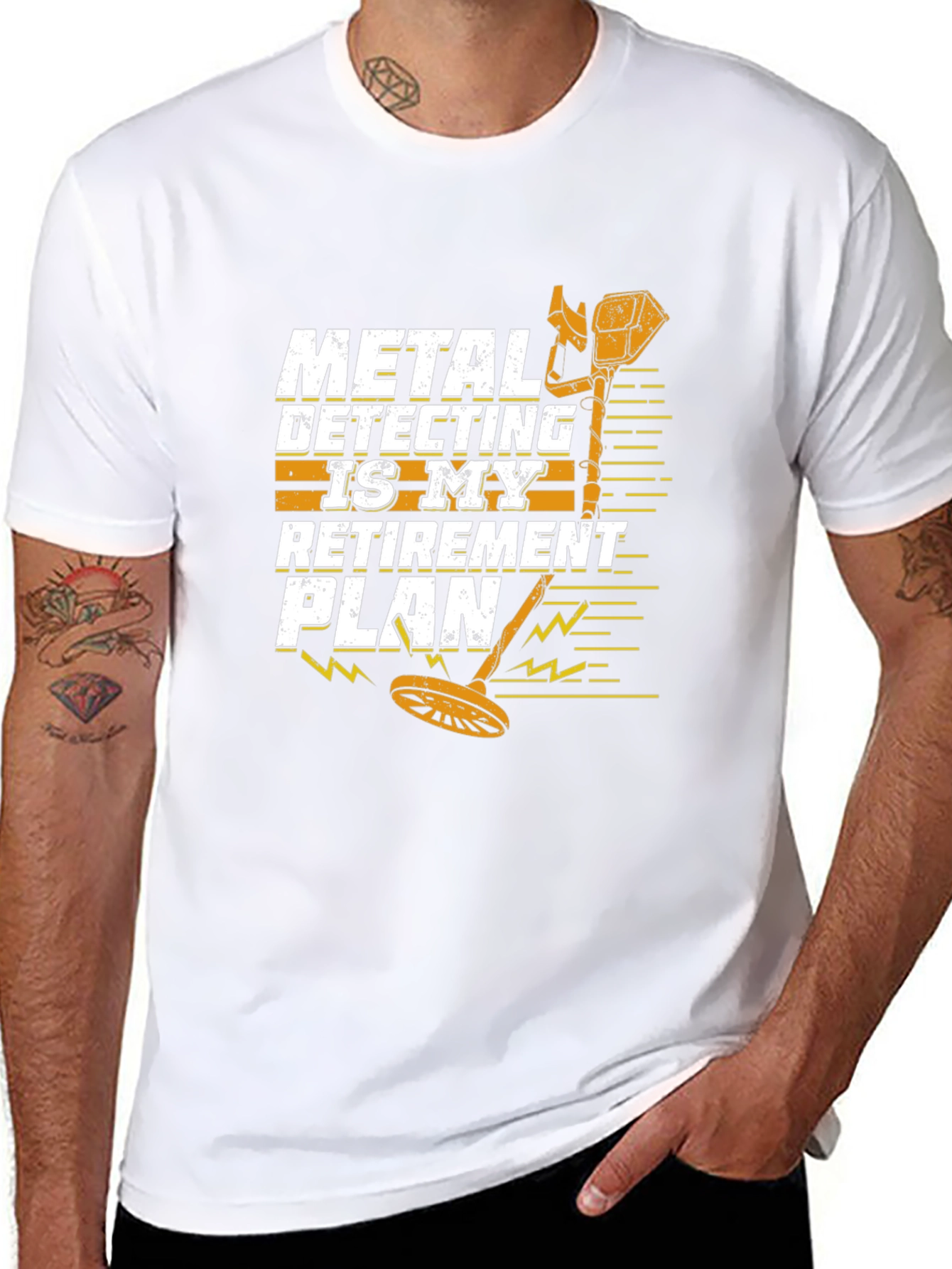 Metal Detecting Retirement Plan T-Shirt