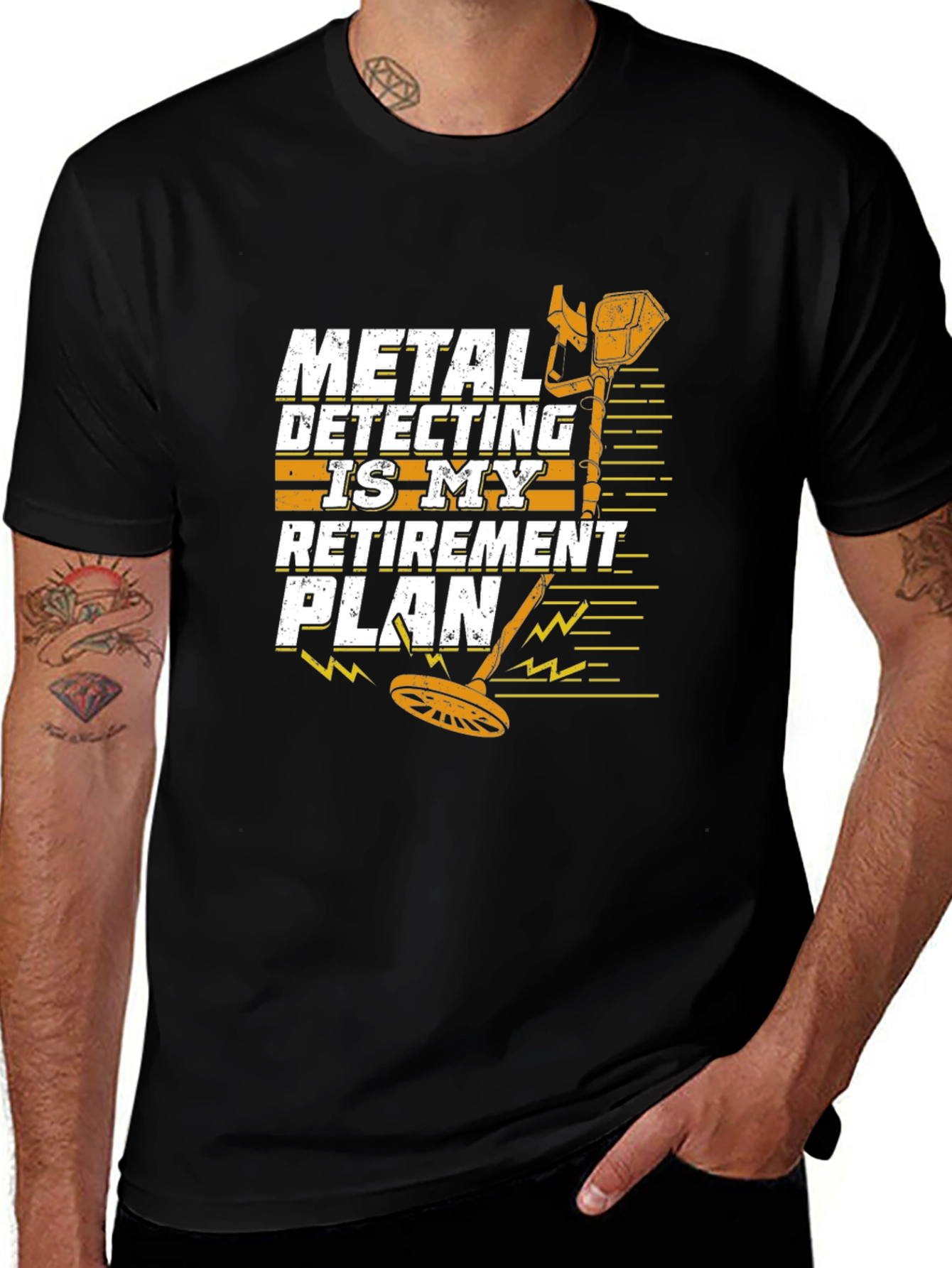 Metal Detecting Retirement Plan T-Shirt