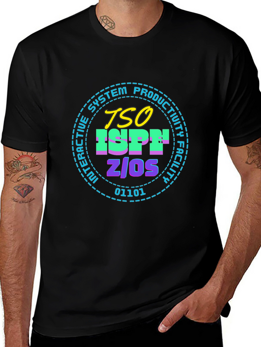 Retro TSO ISPF Z/OS Graphic Tee